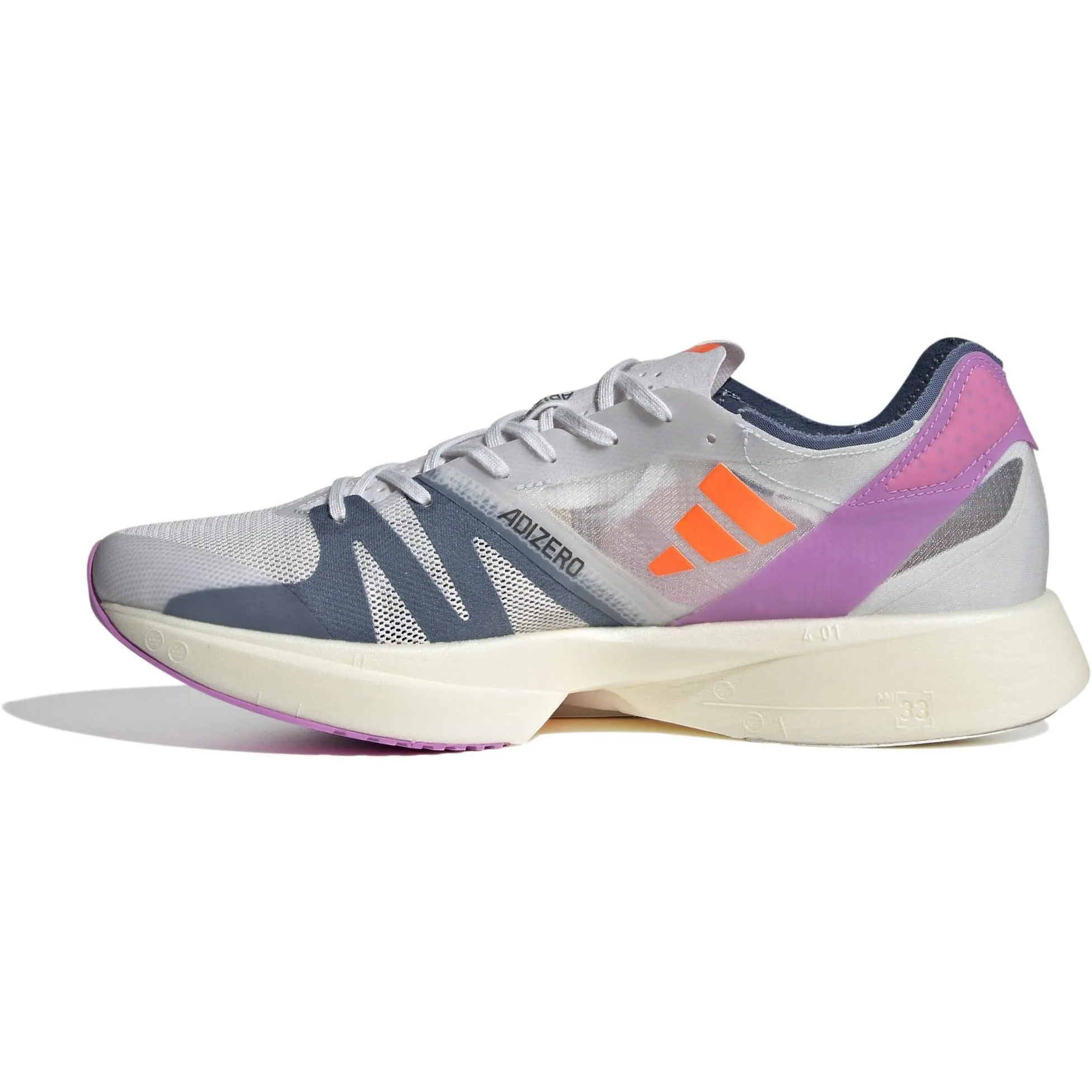 Chaussures Adidas Homme Adidas Adizero Takumi Sen 8 Chaussures de Course - Gris