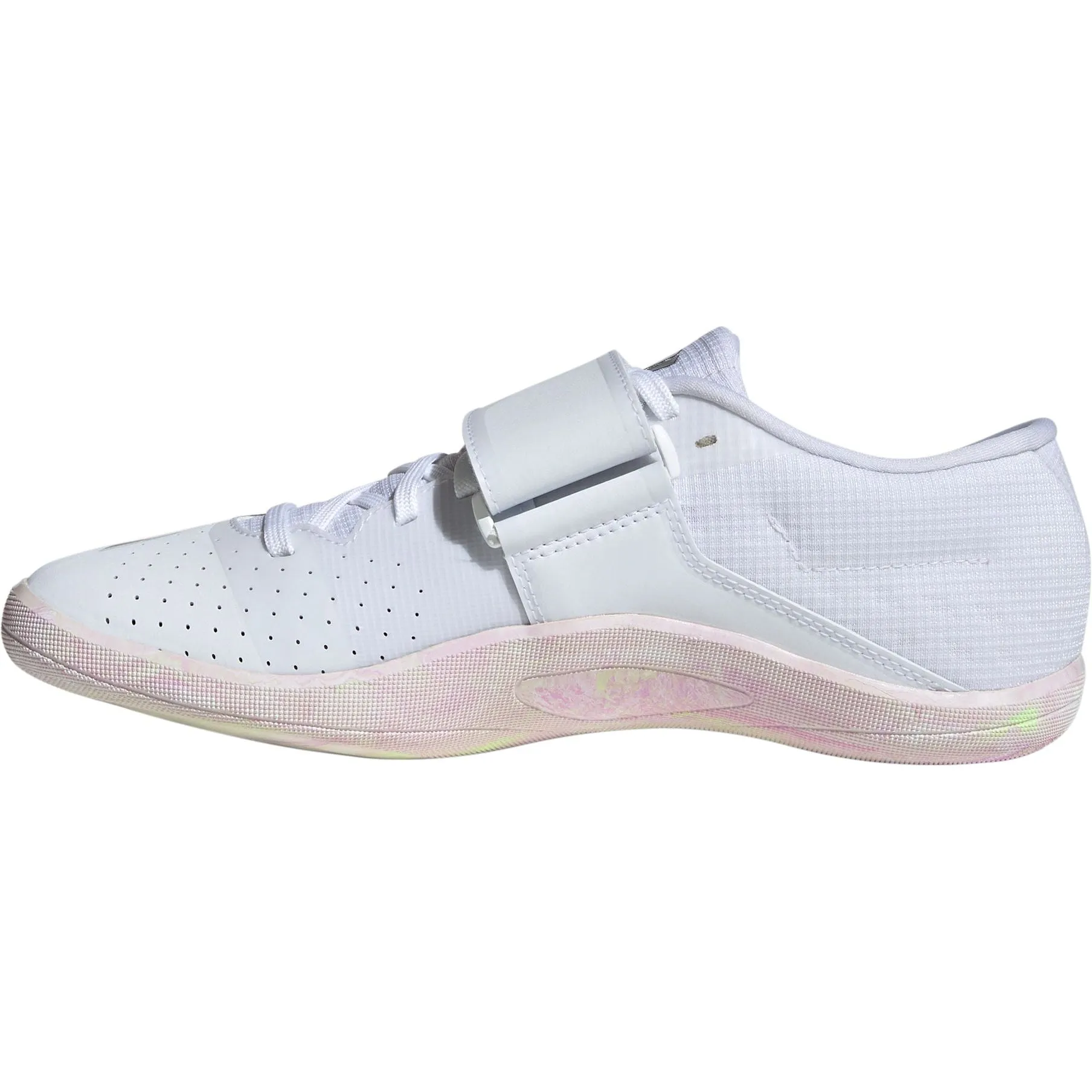 Chaussures Adidas pour hommes Adizero Throws Pointes pour épreuves de lancer - Blanc