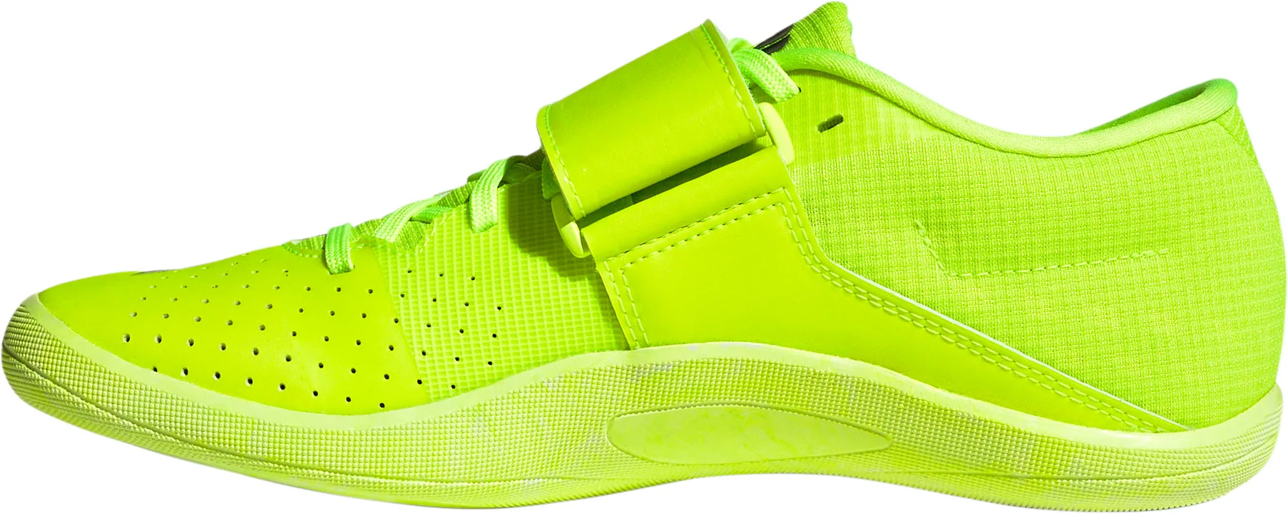 Chaussures Adidas pour hommes Adidas Adizero Pointes pour épreuves de lancers - Jaune