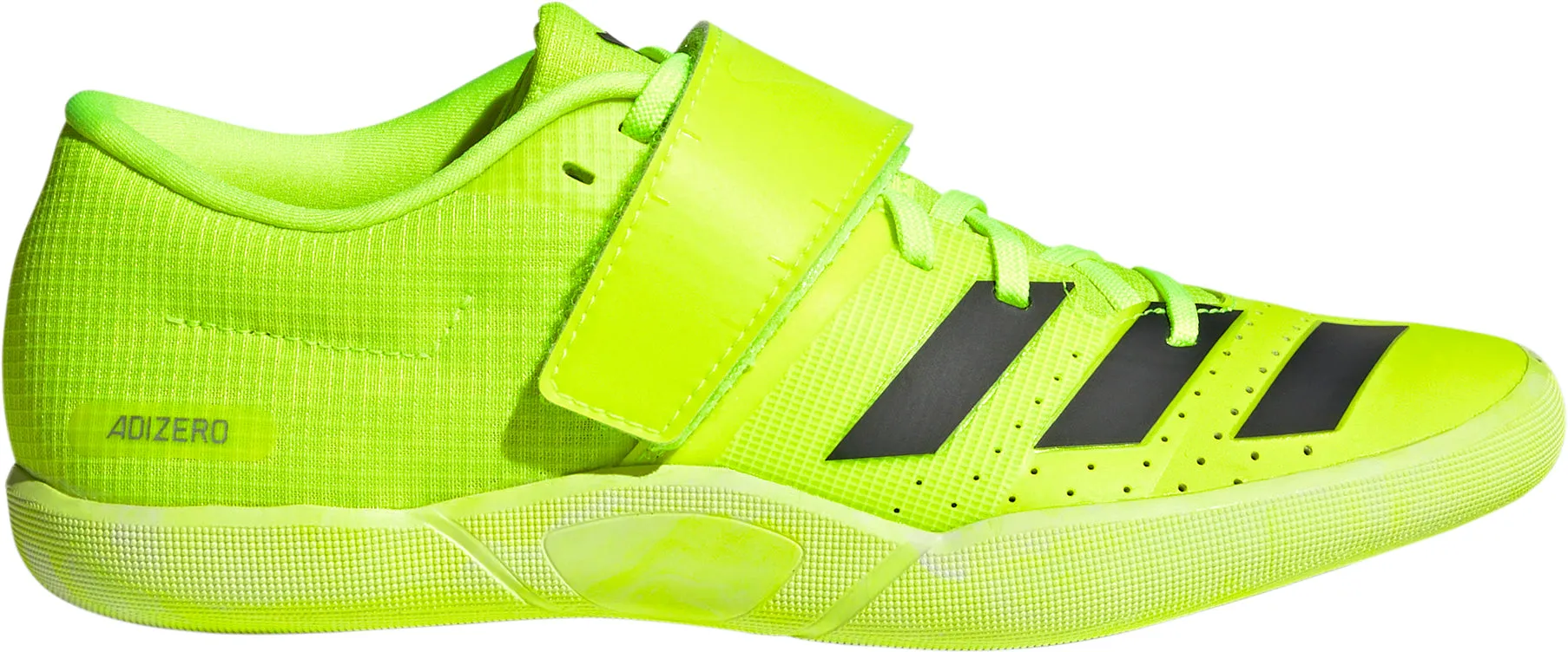Chaussures Adidas pour hommes Adidas Adizero Pointes pour épreuves de lancers - Jaune