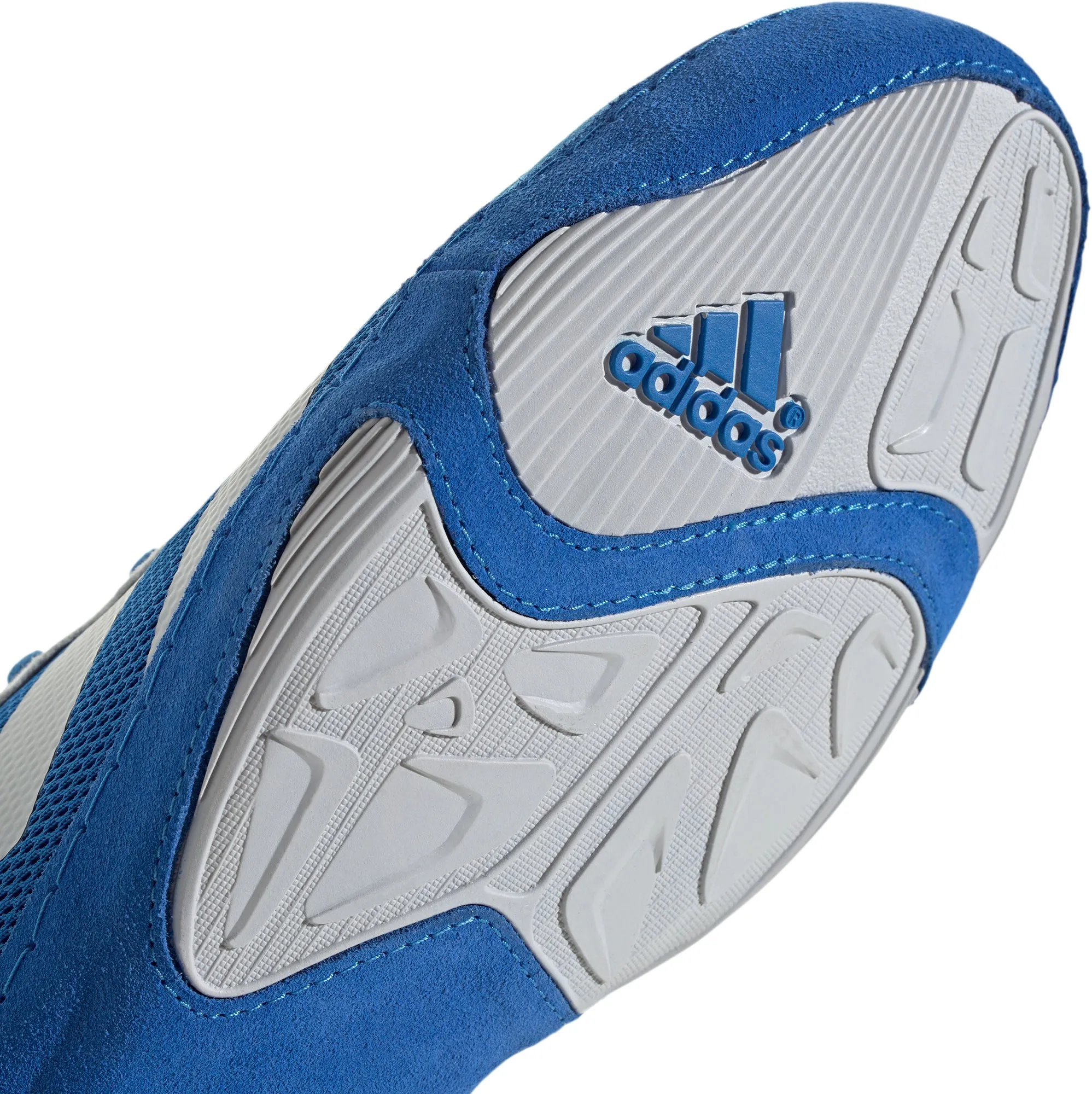 Chaussures Adidas Homme Chaussures de lutte Adizero Wrestling pour hommes - Bleu
