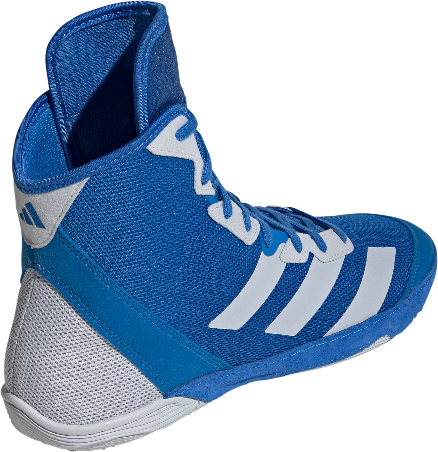 Chaussures Adidas Homme Chaussures de lutte Adizero Wrestling pour hommes - Bleu