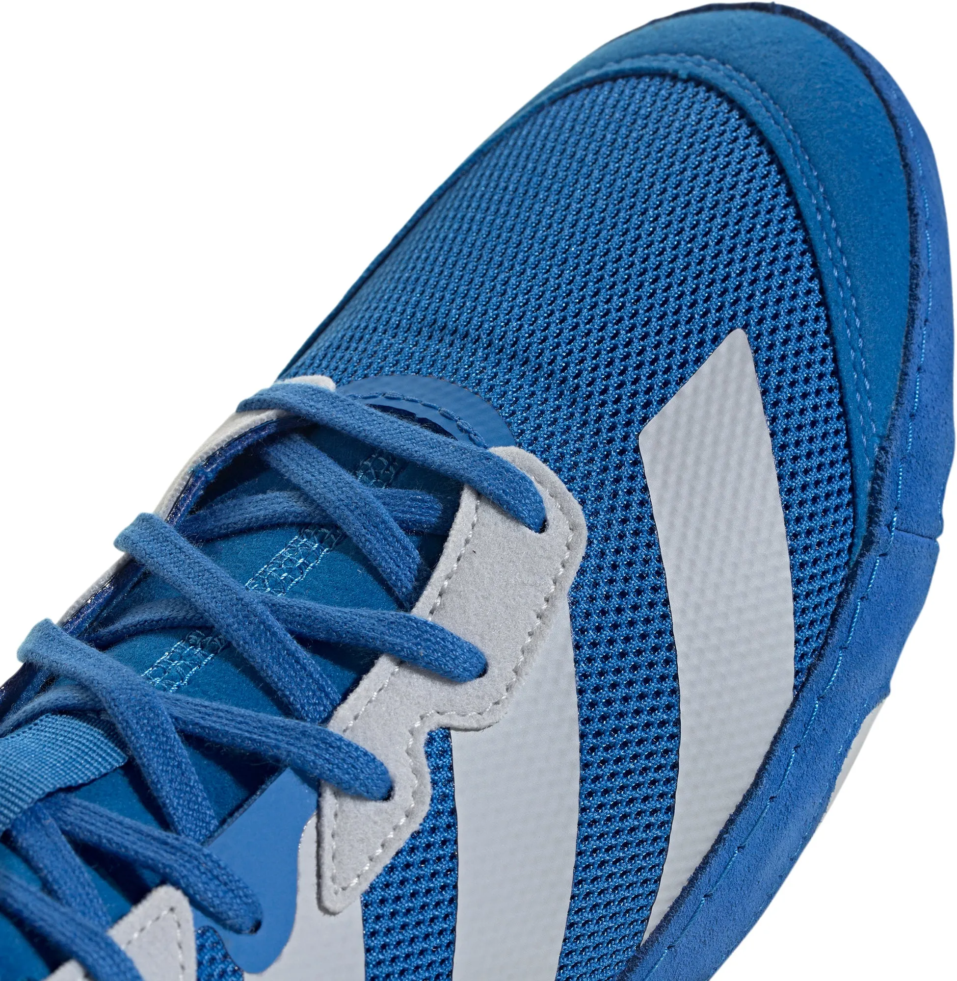 Chaussures Adidas Homme Chaussures de lutte Adizero Wrestling pour hommes - Bleu
