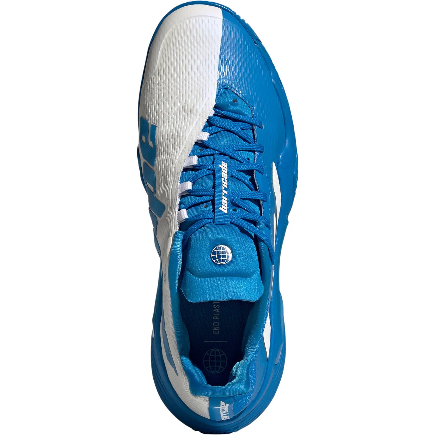 Chaussures Adidas Homme Chaussures de tennis Adidas Barricade pour hommes - Bleu