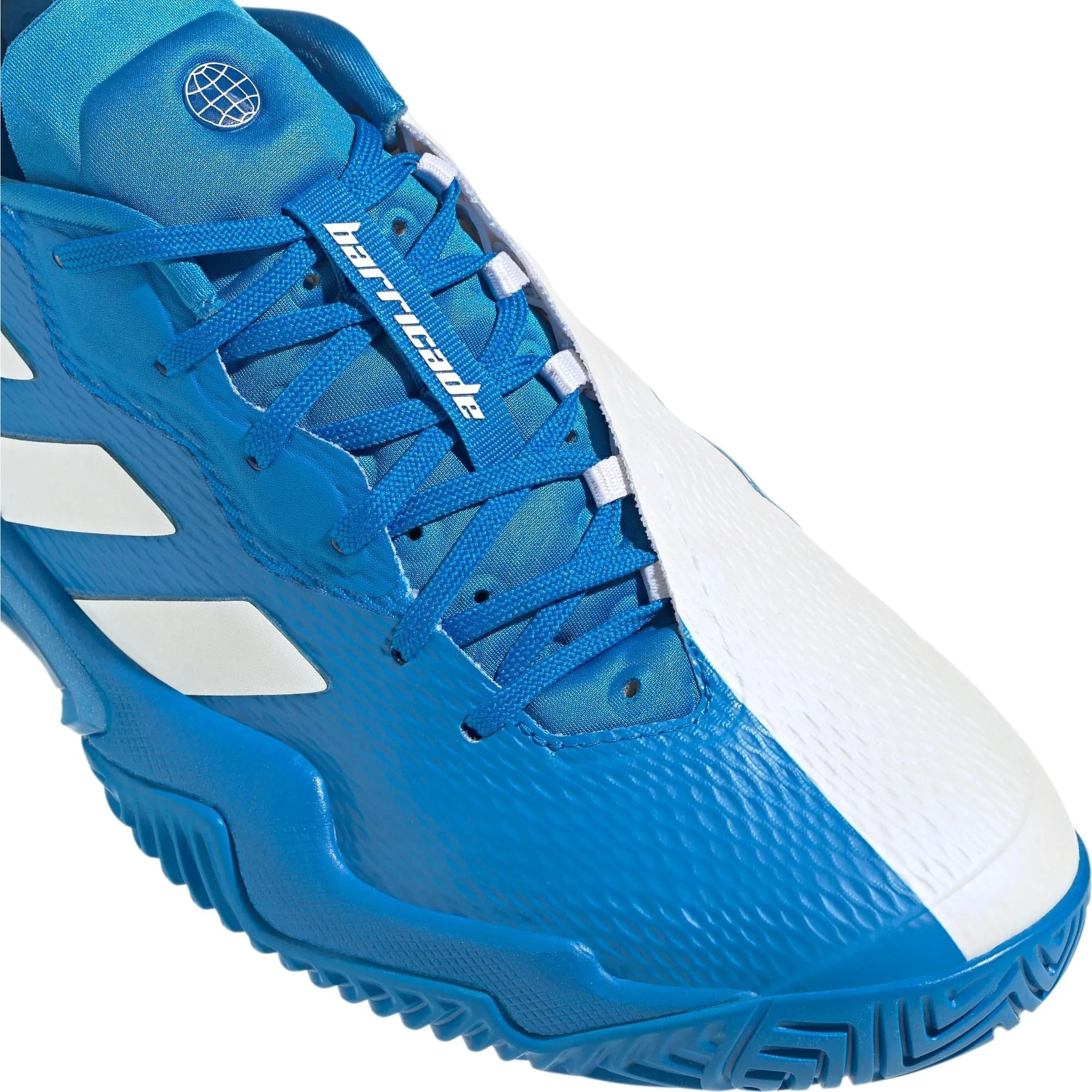 Chaussures Adidas Homme Chaussures de tennis Adidas Barricade pour hommes - Bleu