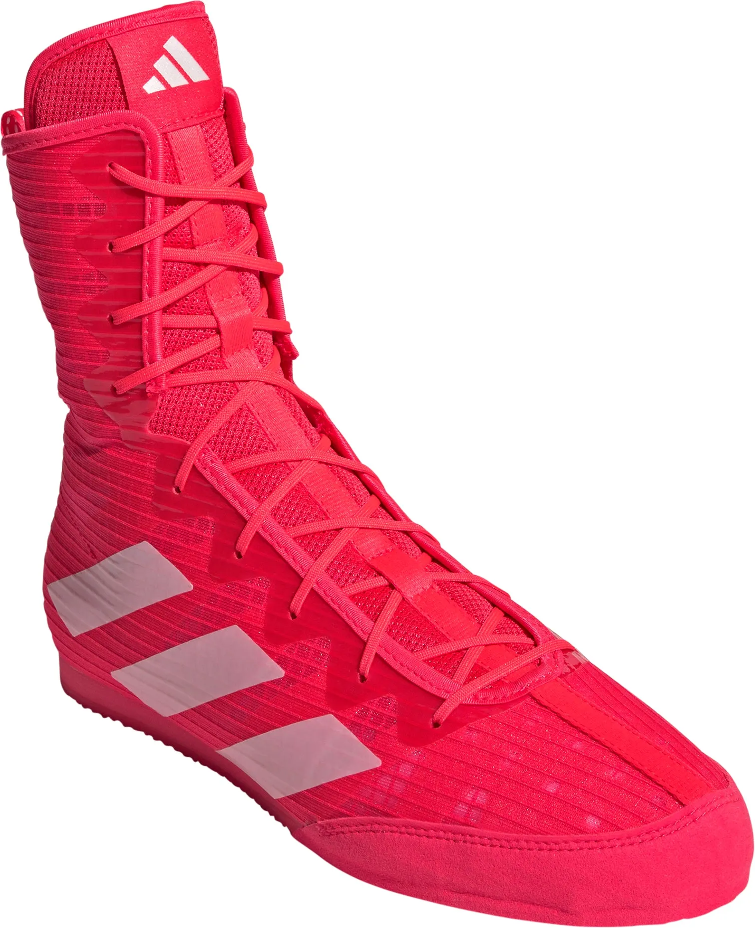 Chaussures Adidas Homme Chaussures de boxe Adidas Box Hog 4 pour hommes - Rouge