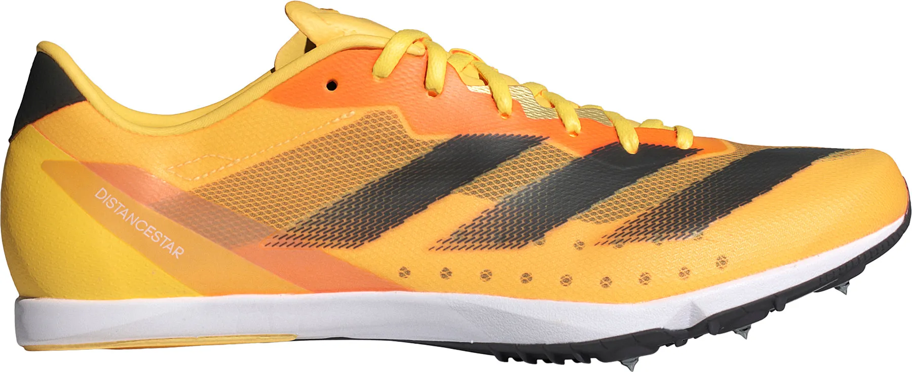 Chaussures Adidas Homme Adidas Distancestar Pointes de Course - Orange