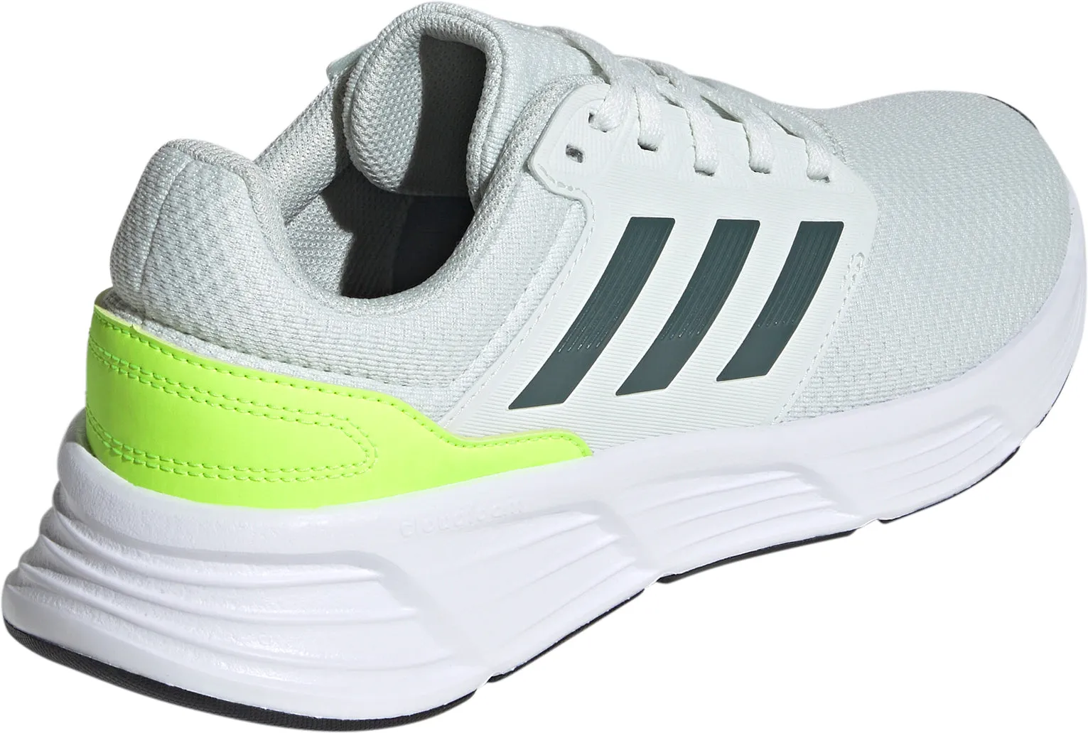 Chaussures Adidas Homme Chaussures de course Adidas Galaxy 6 pour hommes - Vert