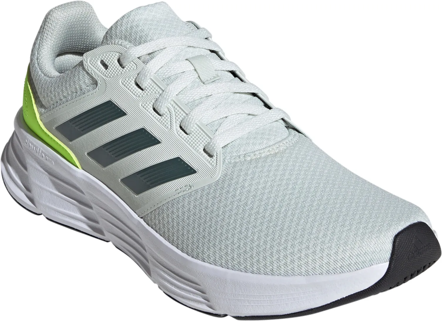 Chaussures Adidas Homme Chaussures de course Adidas Galaxy 6 pour hommes - Vert