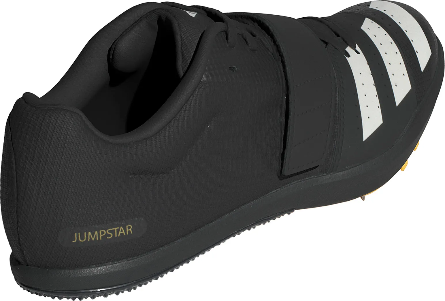 Chaussures Adidas pour hommes - Pointes Adidas Jumpstar pour épreuves de saut - Noir