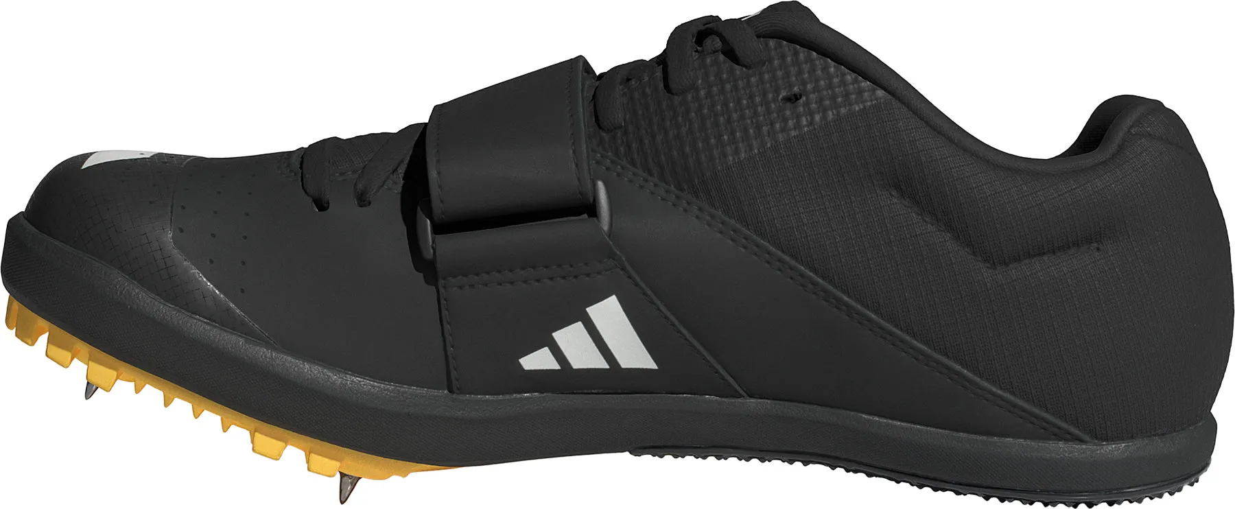 Chaussures Adidas pour hommes - Pointes Adidas Jumpstar pour épreuves de saut - Noir