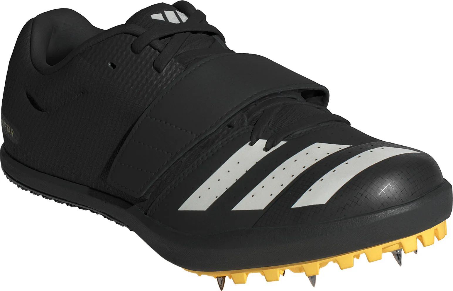 Chaussures Adidas pour hommes - Pointes Adidas Jumpstar pour épreuves de saut - Noir