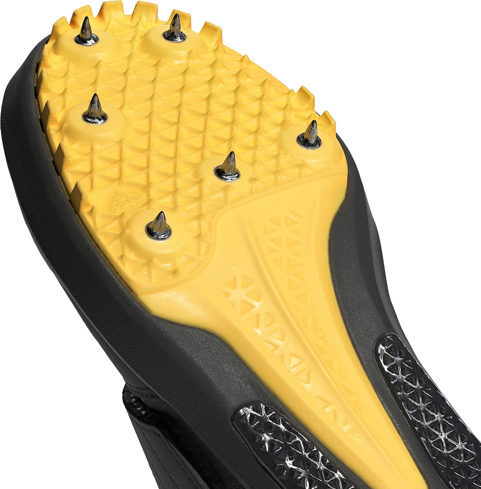 Chaussures Adidas pour hommes - Pointes Adidas Jumpstar pour épreuves de saut - Noir
