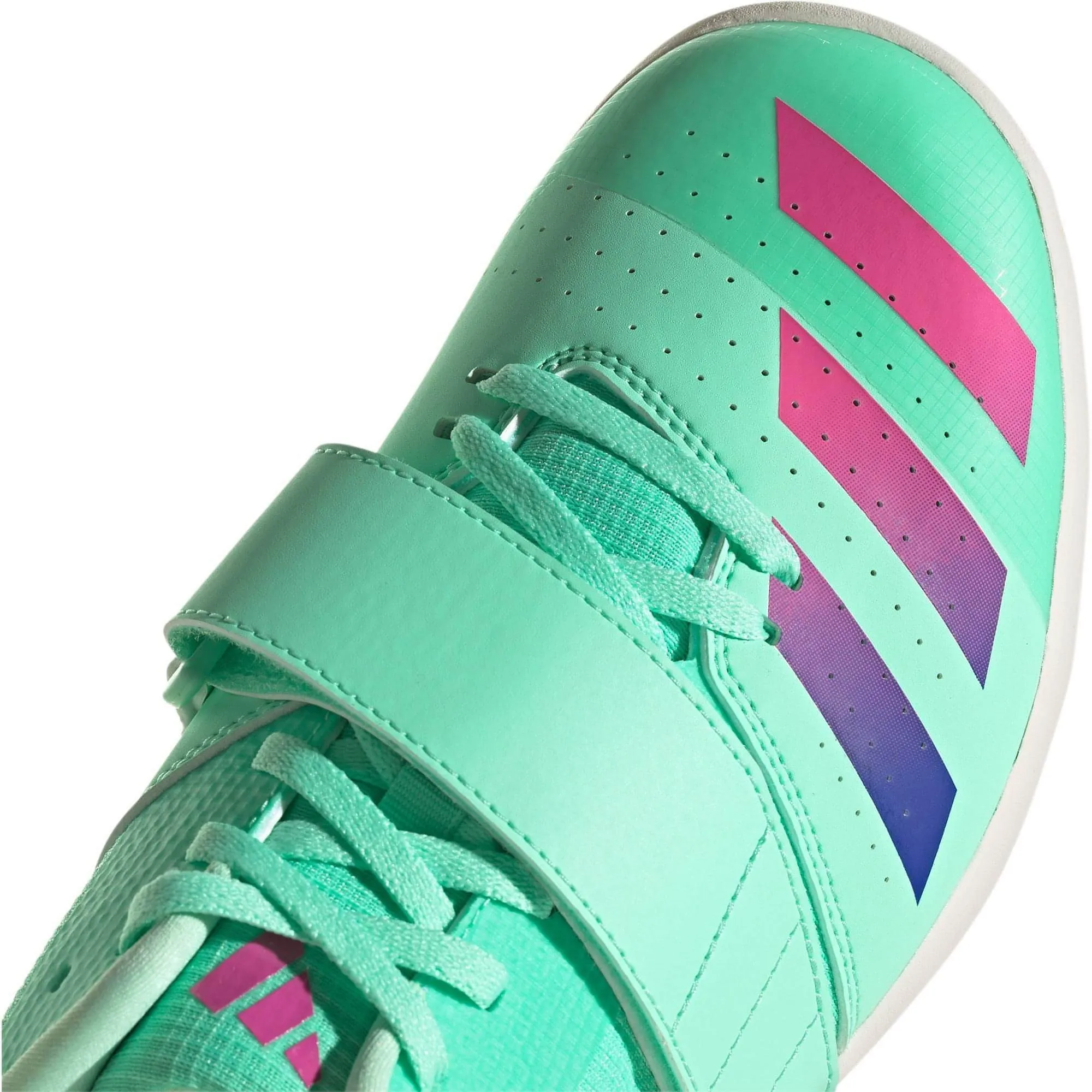 Chaussures Adidas Homme Chaussures de sport Adidas Jumpstar pour épreuves de saut - Vert