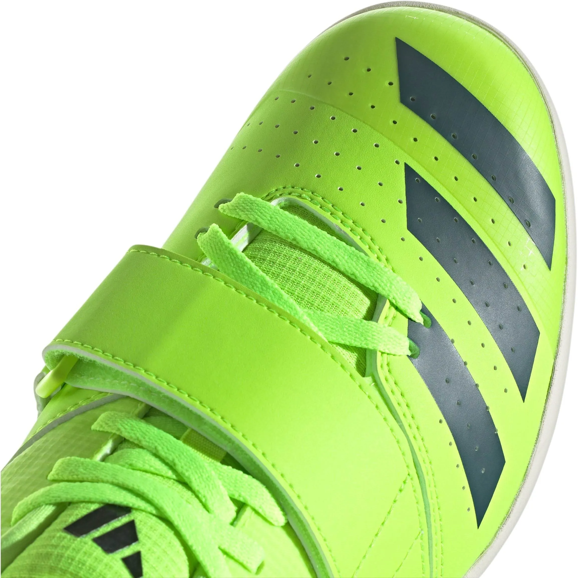 Chaussures Adidas pour hommes - Pointes Adidas Jumpstar pour épreuves de saut - Vert
