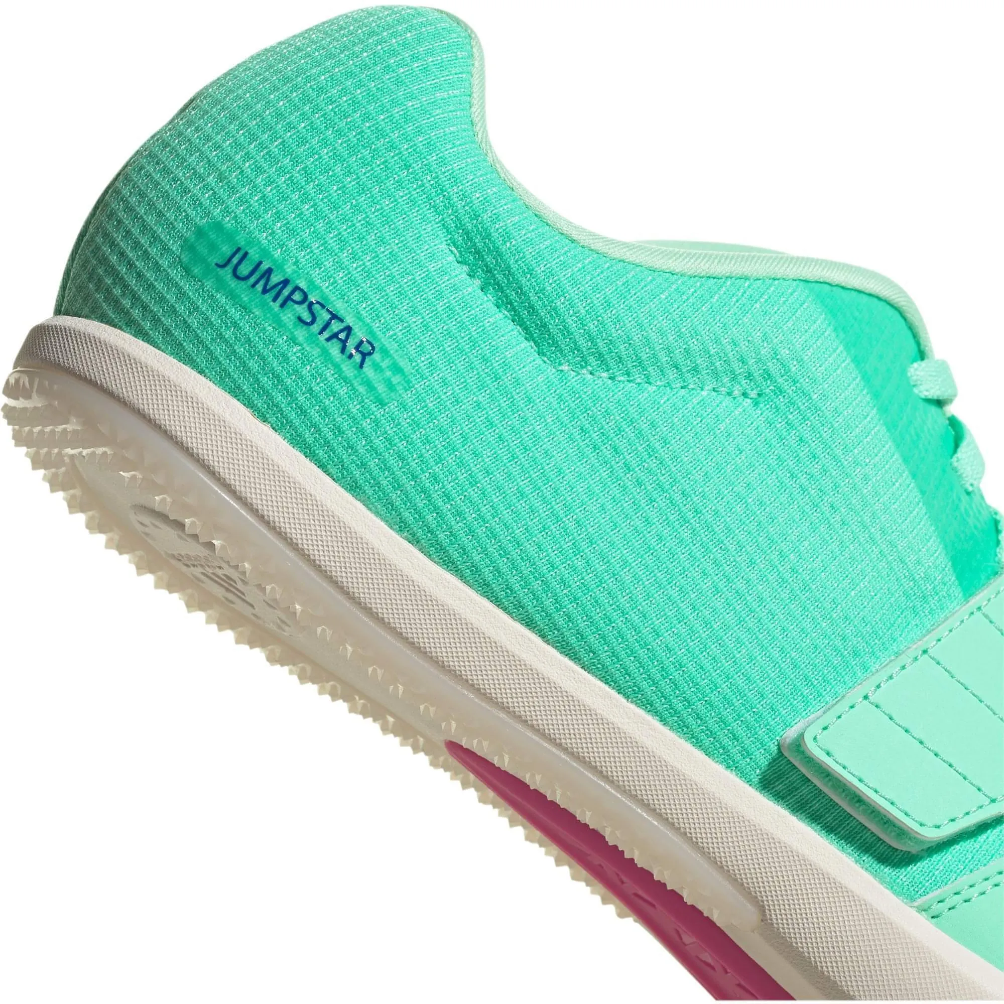 Chaussures Adidas Homme Chaussures de sport Adidas Jumpstar pour épreuves de saut - Vert