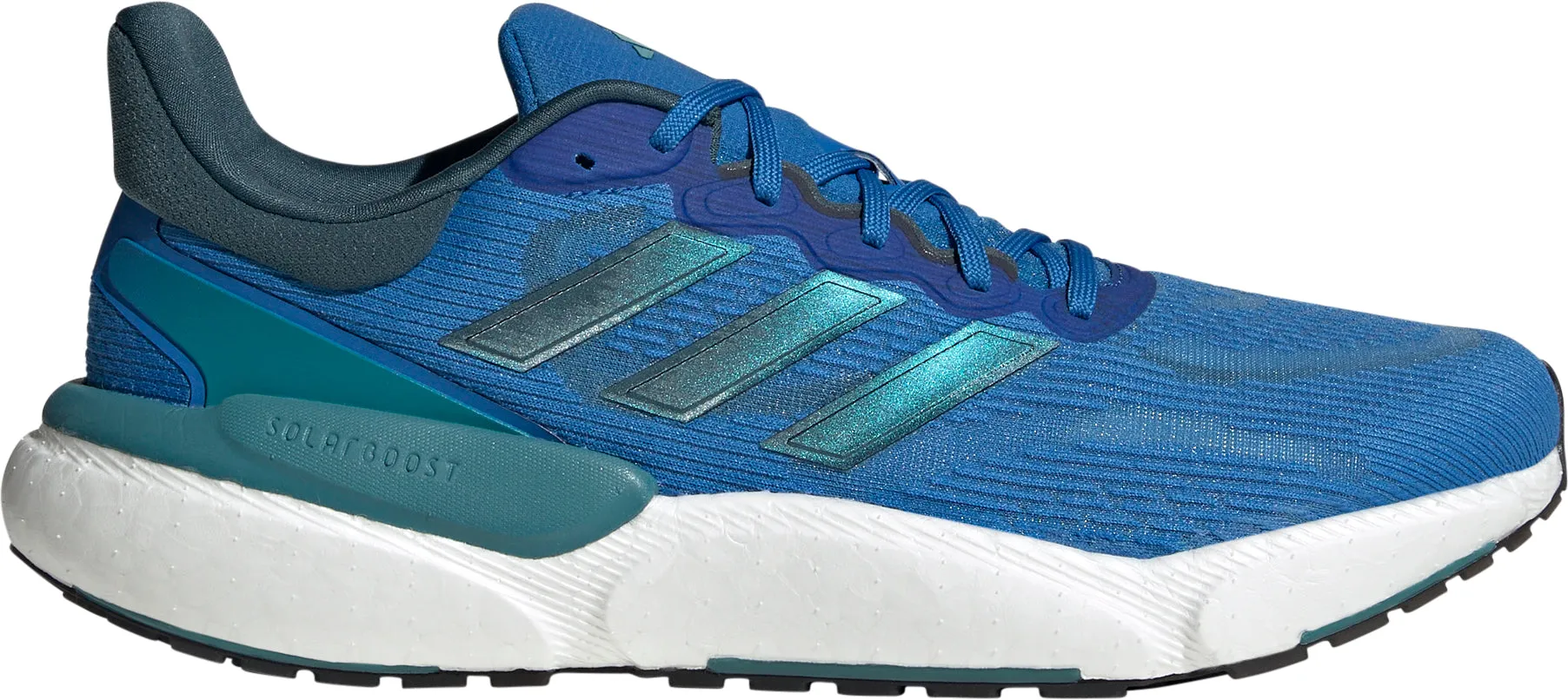 Chaussures Adidas pour hommes Chaussures de course Adidas Solar Boost 5 pour hommes - Bleu