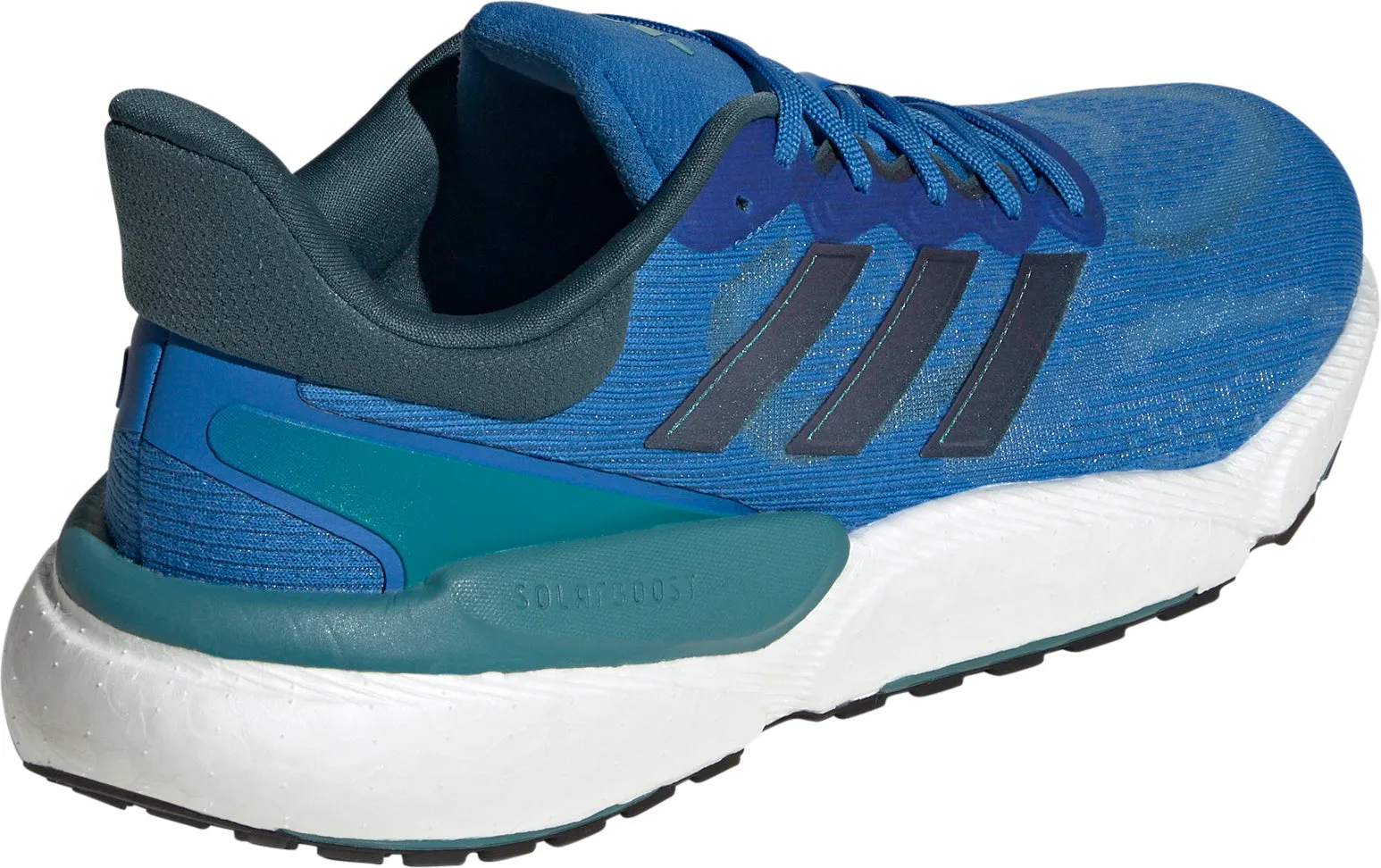 Chaussures Adidas pour hommes Chaussures de course Adidas Solar Boost 5 pour hommes - Bleu