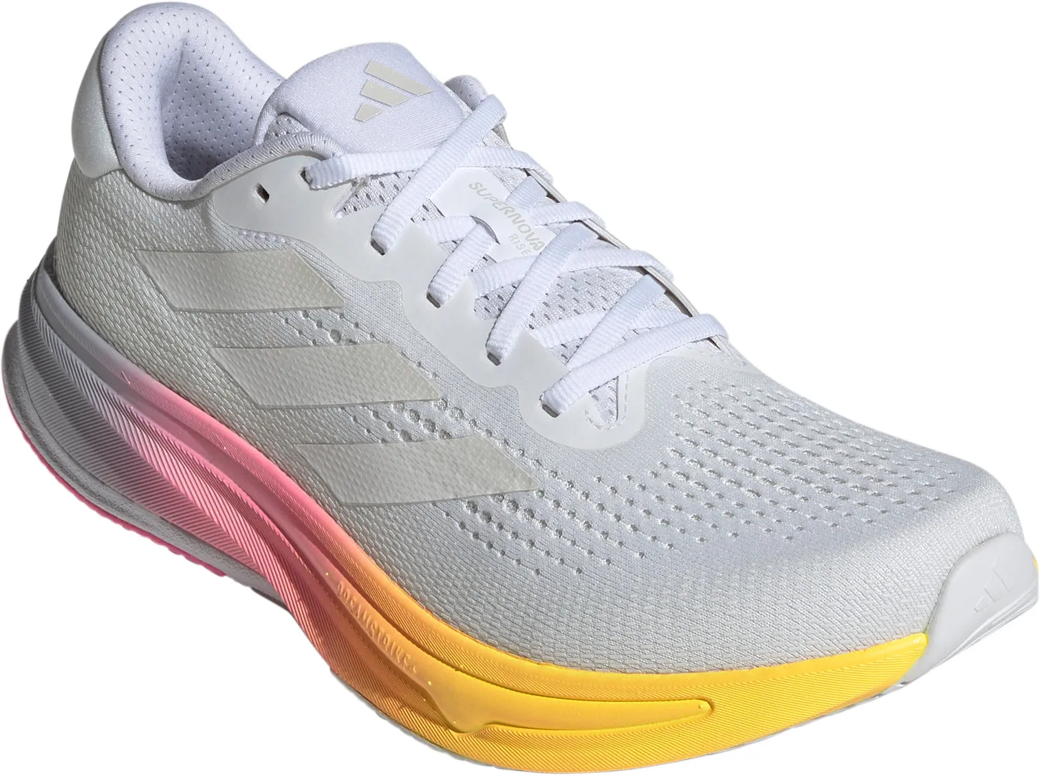 Chaussures Adidas Homme Chaussures de course Adidas Supernova Rise pour hommes - Blanc
