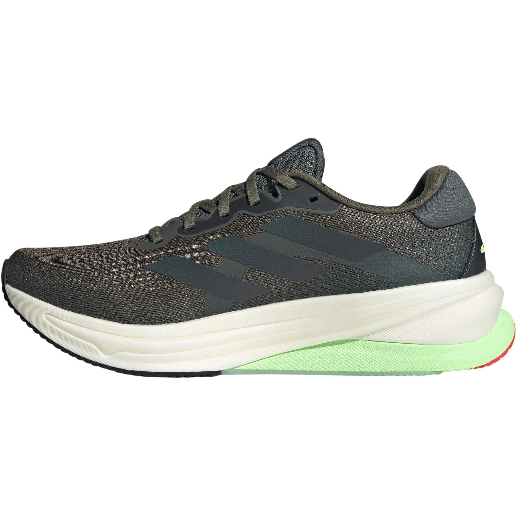 Chaussures Adidas Homme Chaussures de course Adidas Supernova Solution pour hommes - Vert
