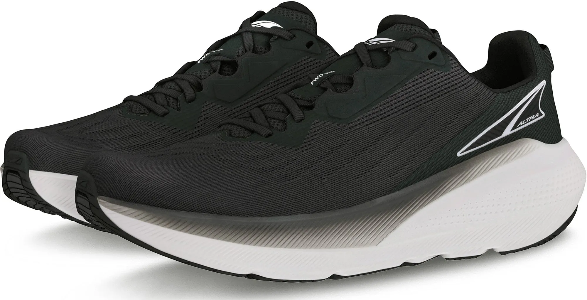 Chaussures de course Altra FWD VIA pour hommes - Noir