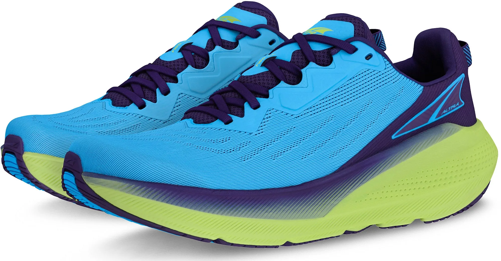 Chaussures de course Altra FWD VIA pour hommes - Bleu