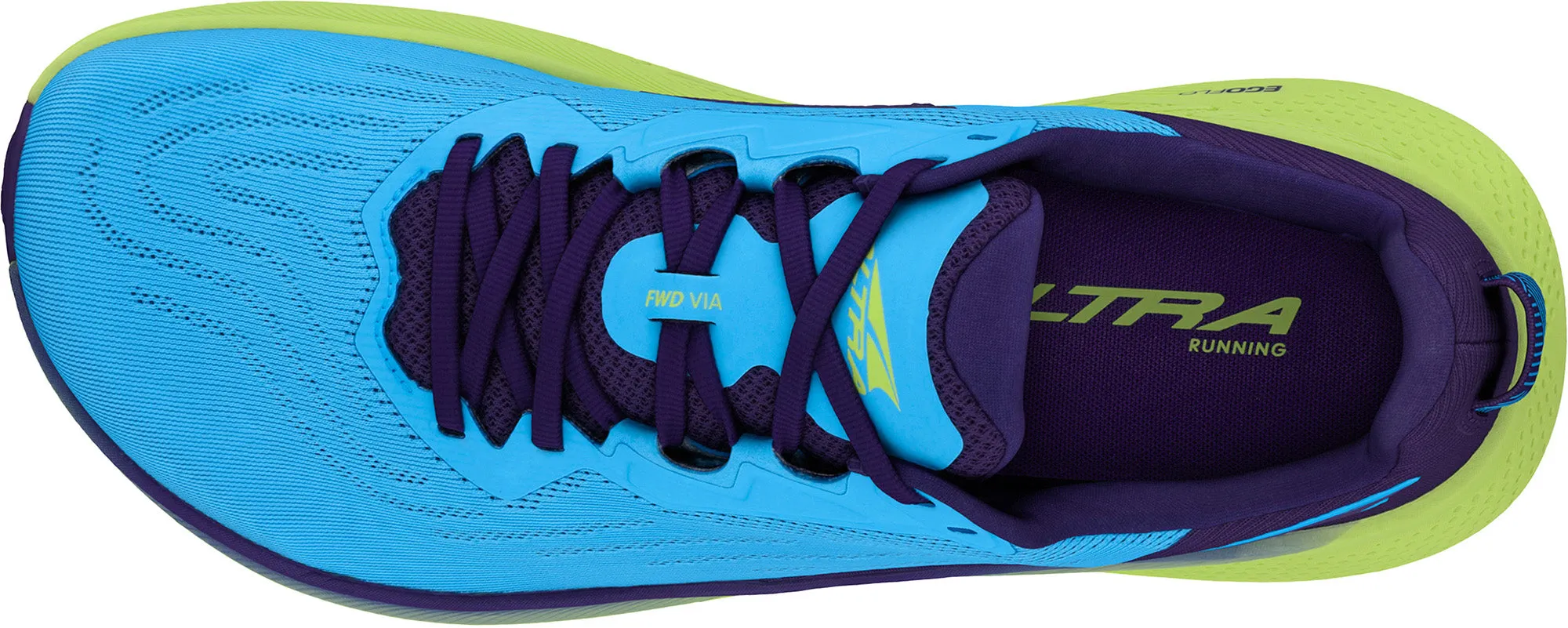 Chaussures de course Altra FWD VIA pour hommes - Bleu