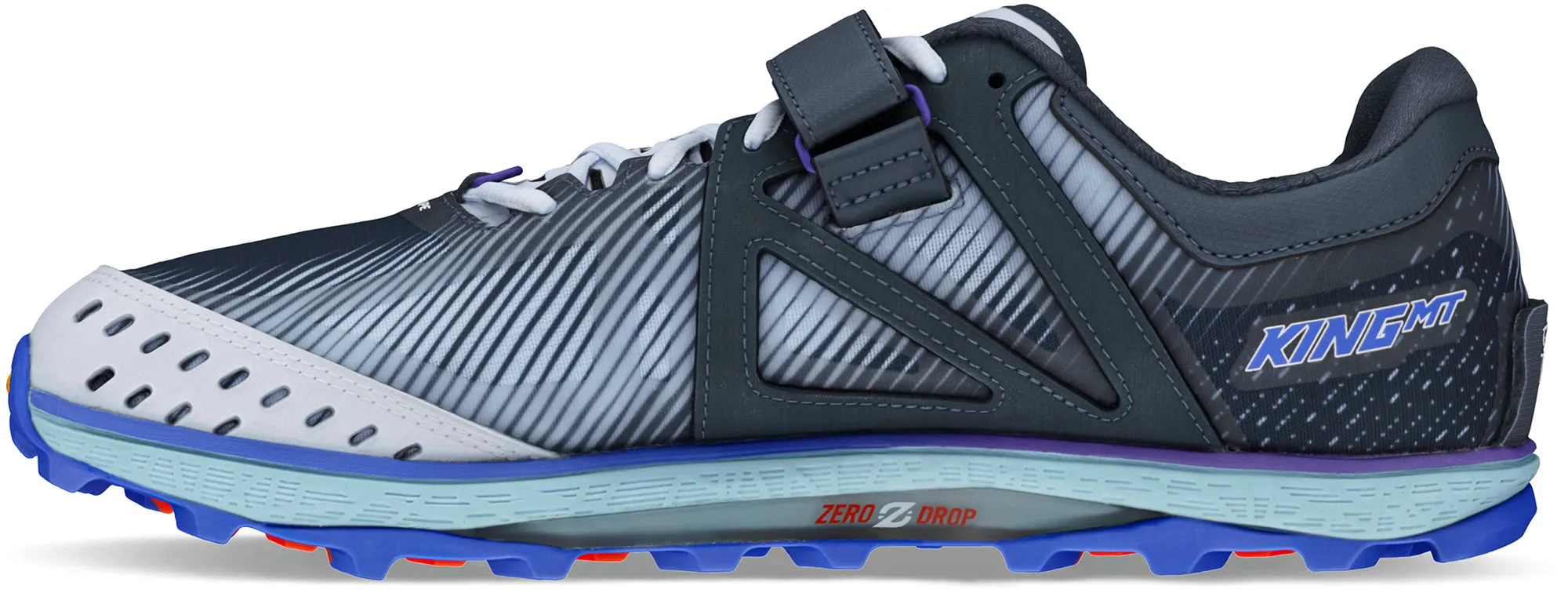Chaussures de trail Altra King MT pour hommes - Bleu