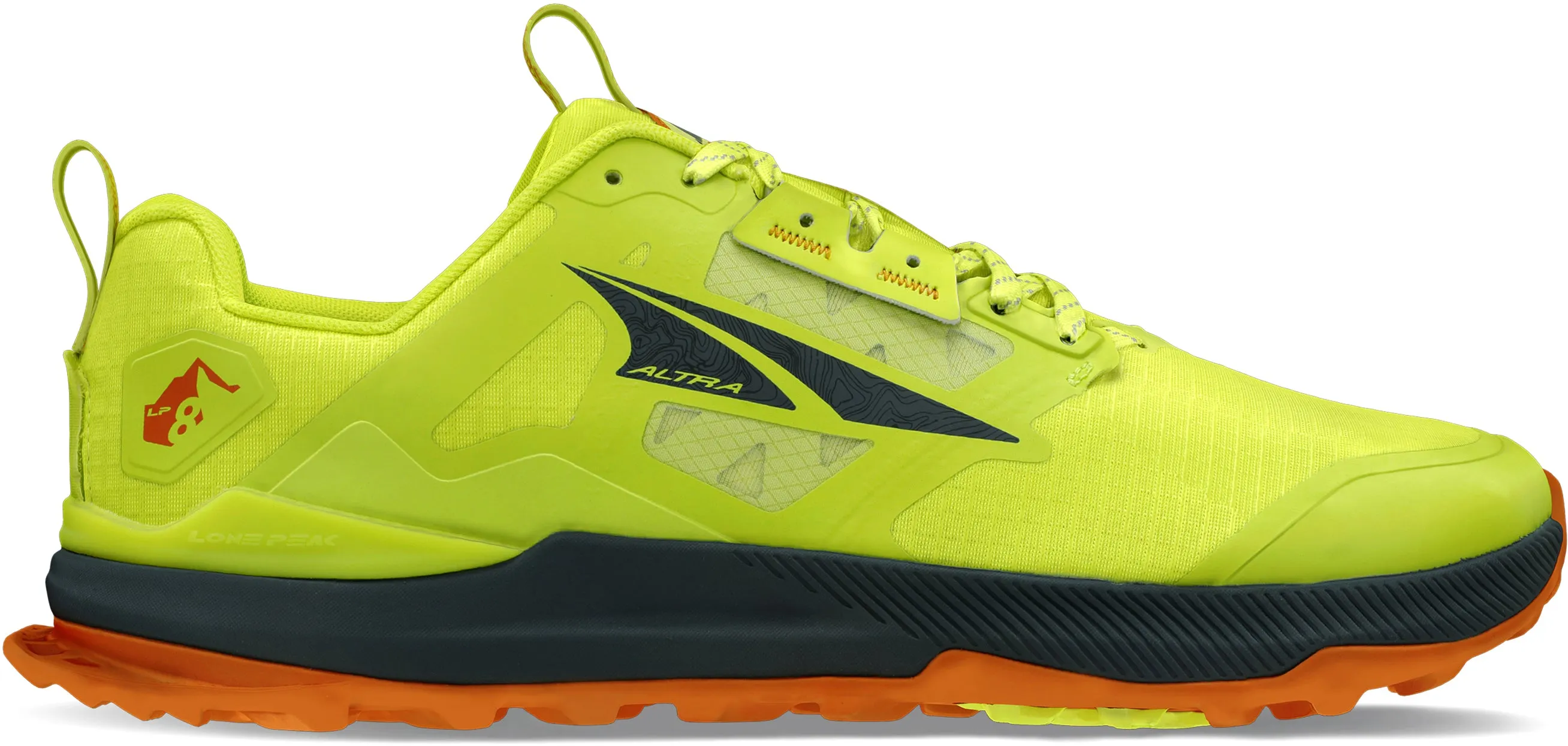 Chaussures Altra Homme Altra Lone Peak 8 Chaussures de Trail pour Homme - Jaune