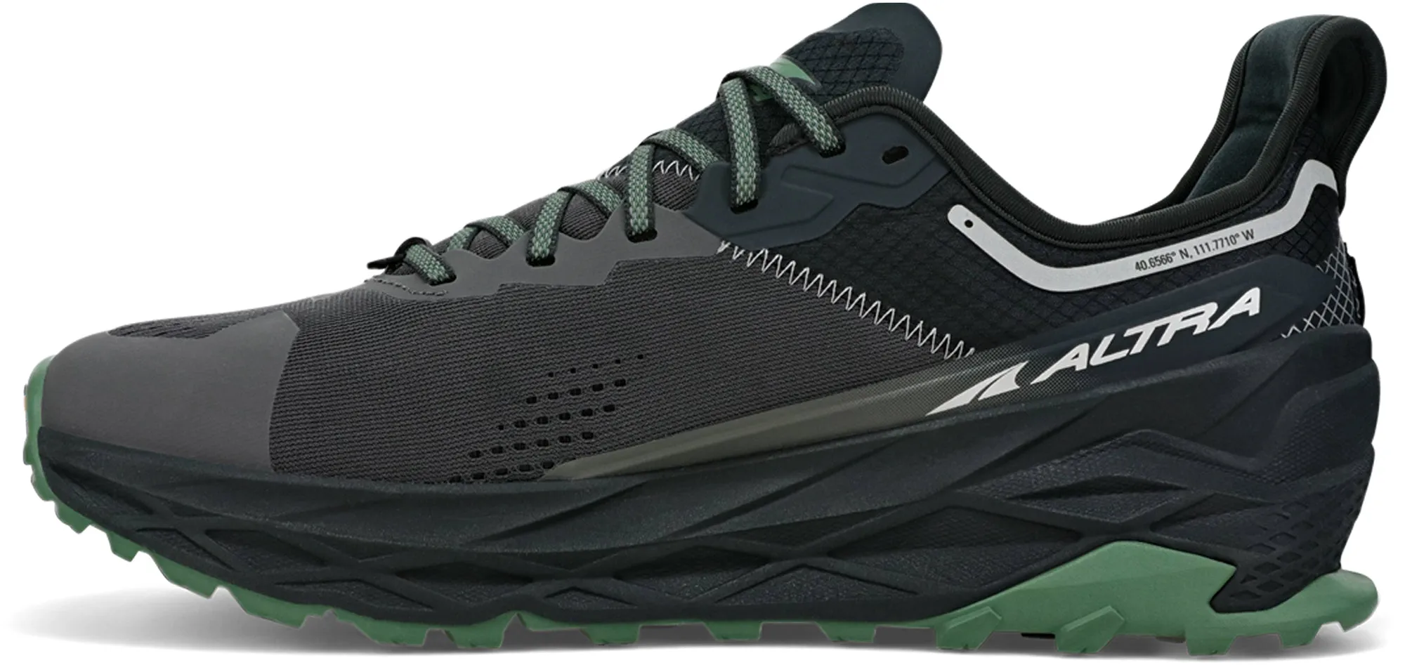 Chaussures de trail Altra Olympus 5 pour hommes - Noir