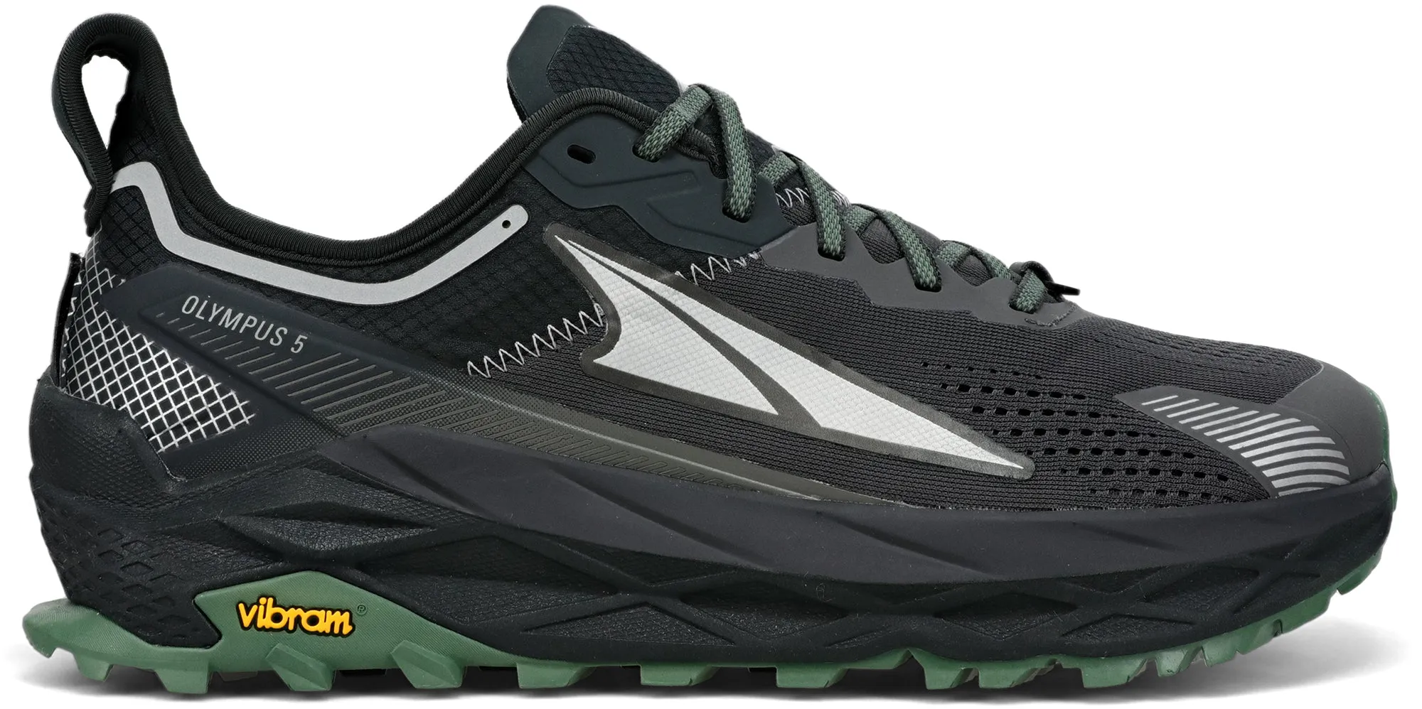 Chaussures de trail Altra Olympus 5 pour hommes - Noir