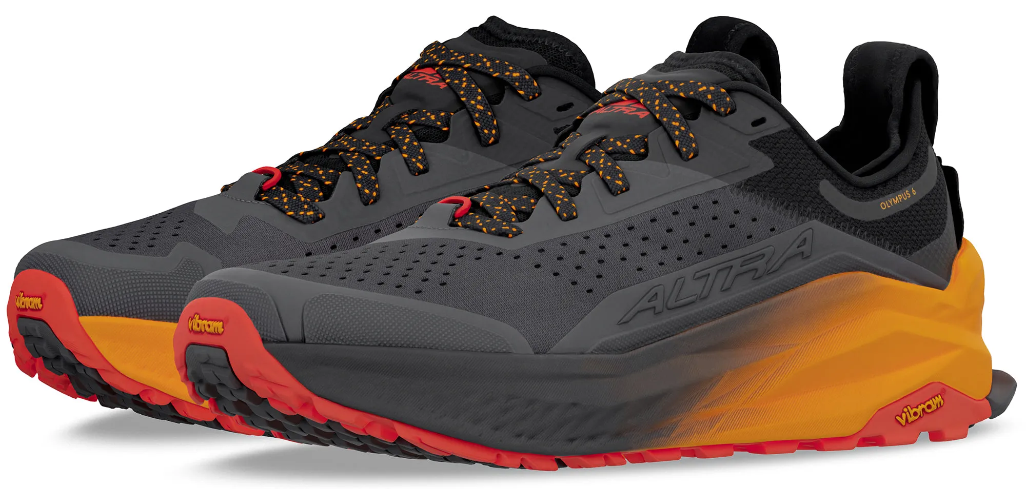 Chaussures de trail Altra Olympus 6 pour hommes - Noir