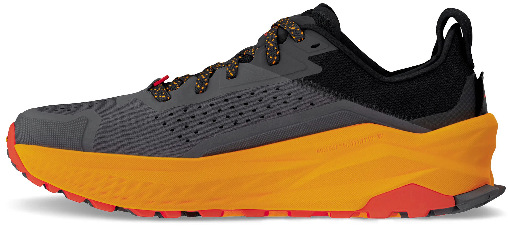 Chaussures de trail Altra Olympus 6 pour hommes - Noir