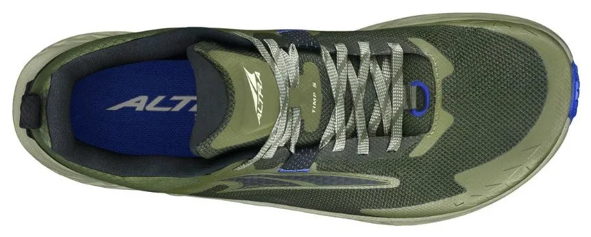 Chaussures de trail Altra Timp 4 pour hommes - Vert