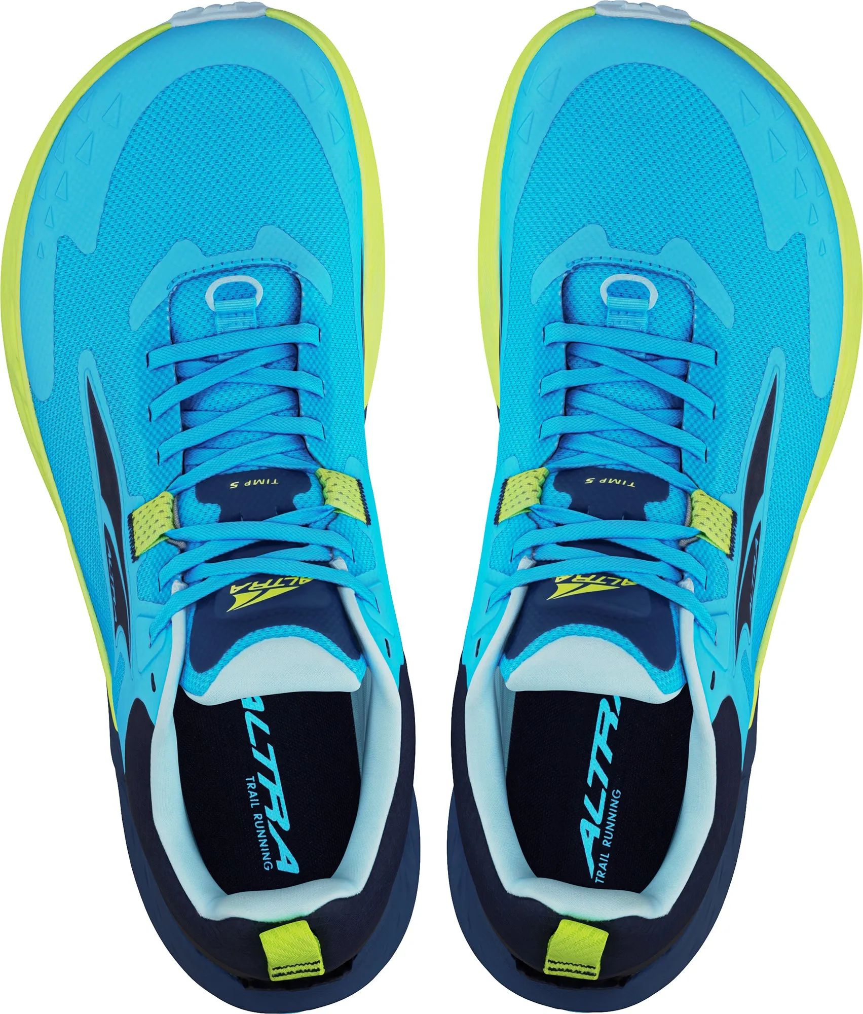 Chaussures de trail Altra Timp 5 pour hommes - Bleu