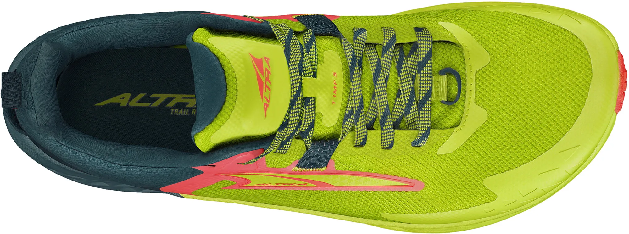 Chaussures de trail Altra Timp 5 pour hommes - Vert