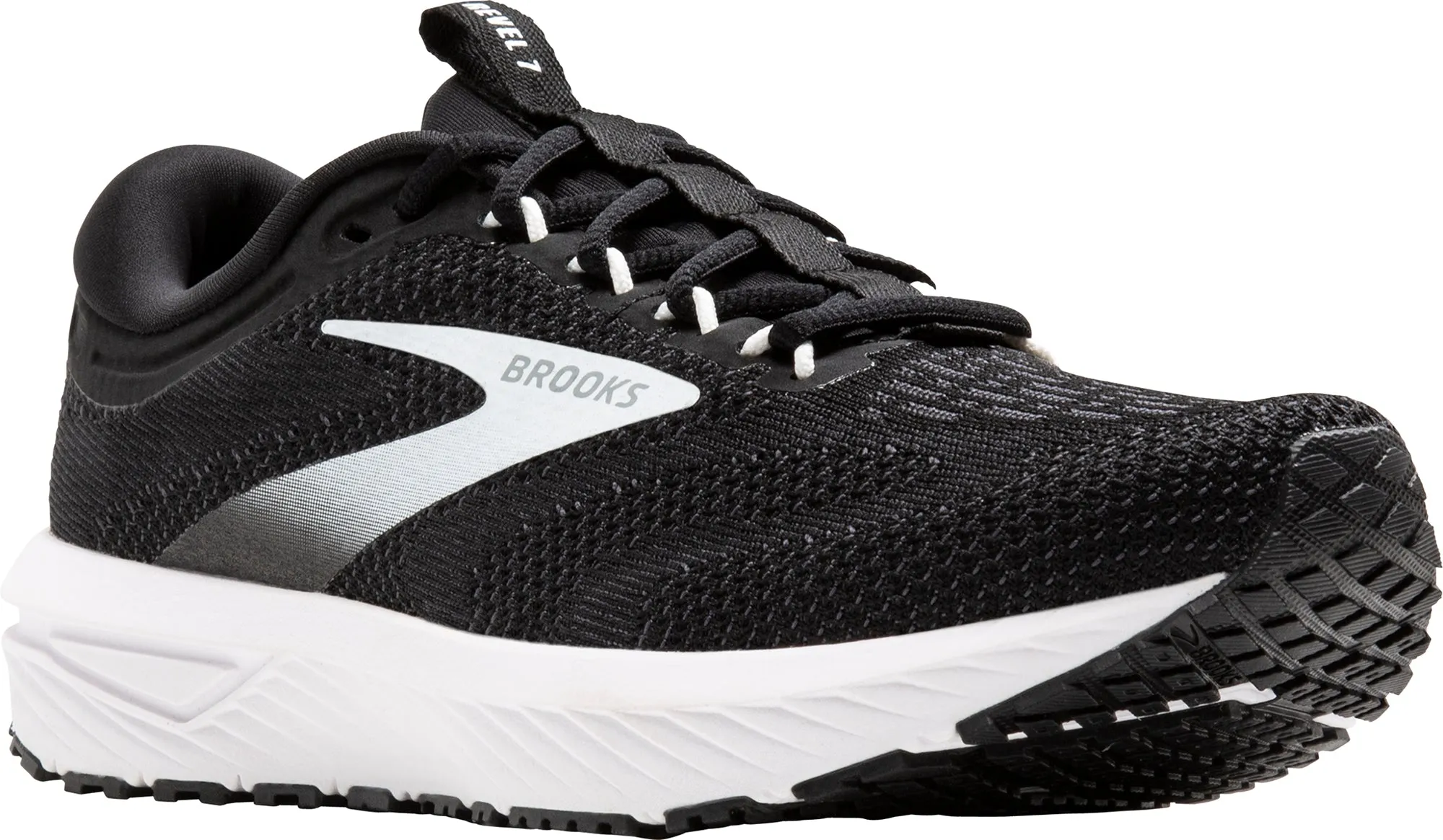 Chaussures de course Brooks Revel 7 pour hommes - Noir