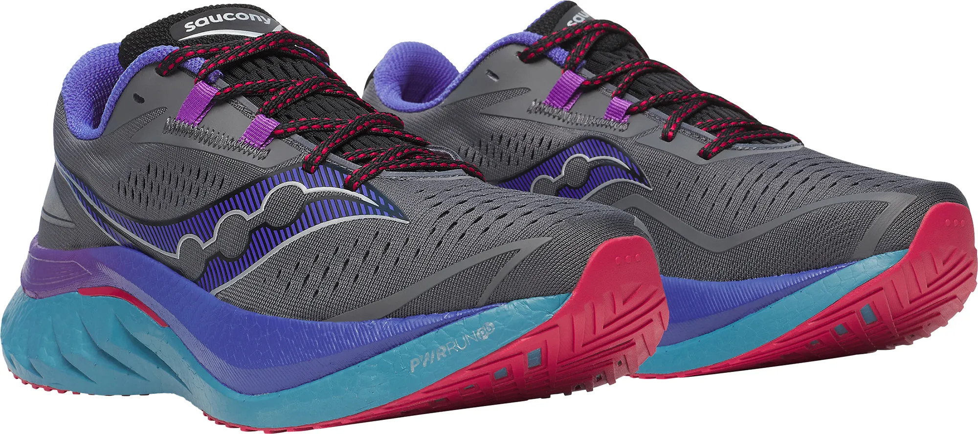 Chaussures de course Saucony Endorphin Speed 4 pour hommes - Gris