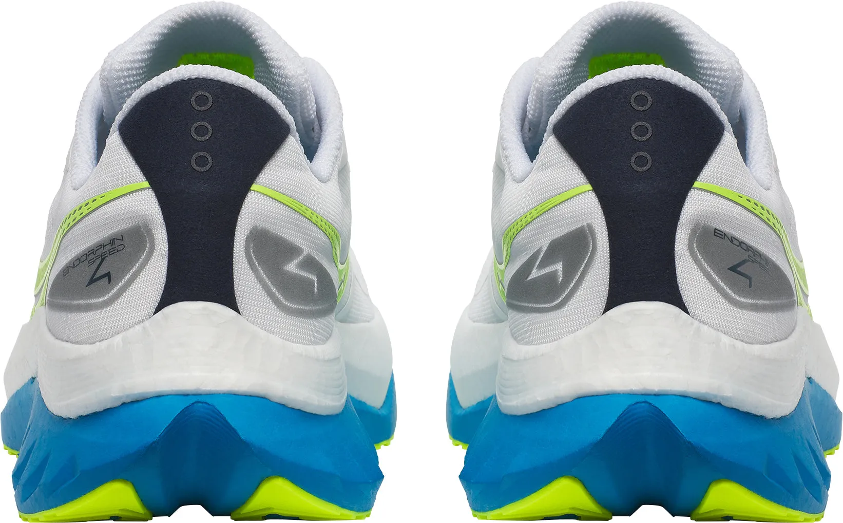 Chaussures de course Saucony Endorphin Speed 4 pour hommes - Blanc