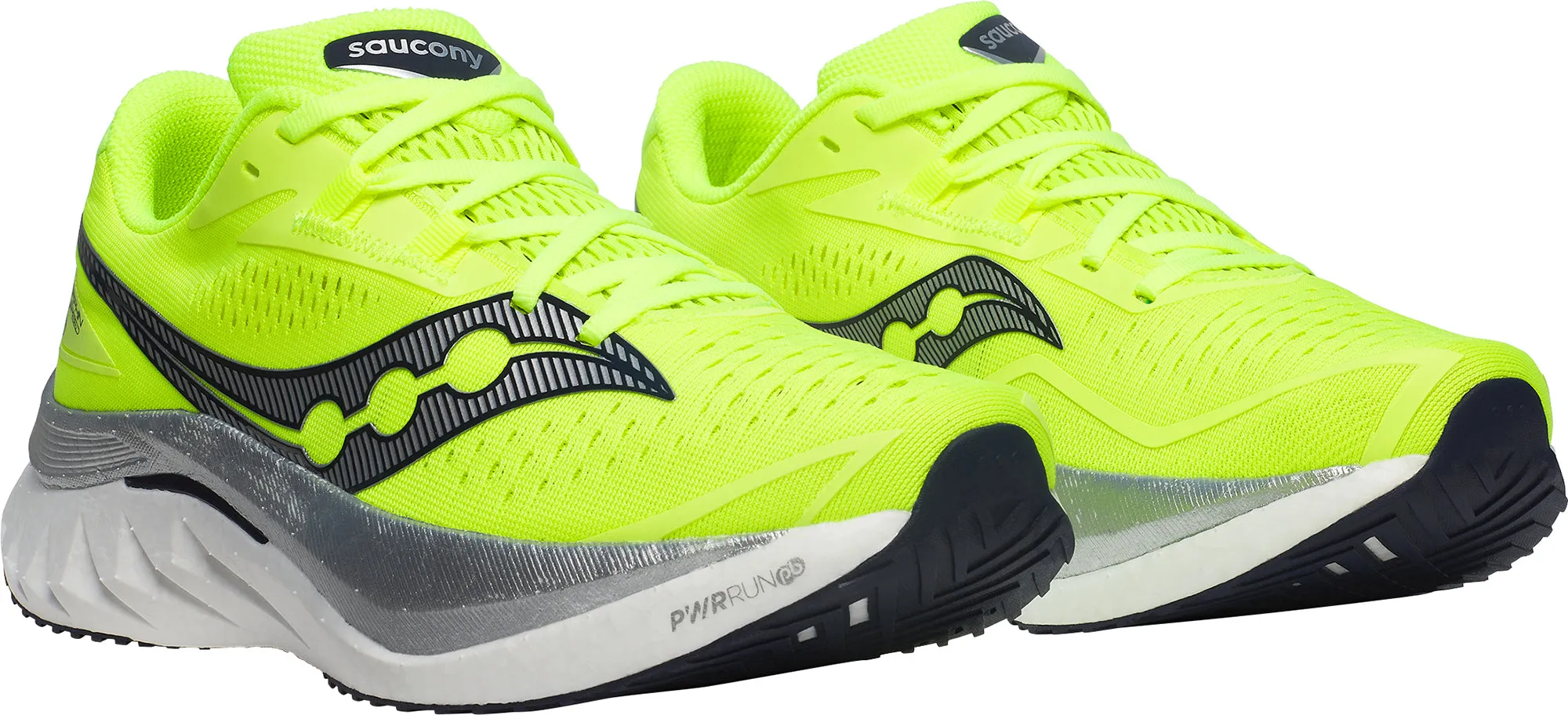 Chaussures de course Saucony Endorphin Speed 4 pour hommes - Jaune
