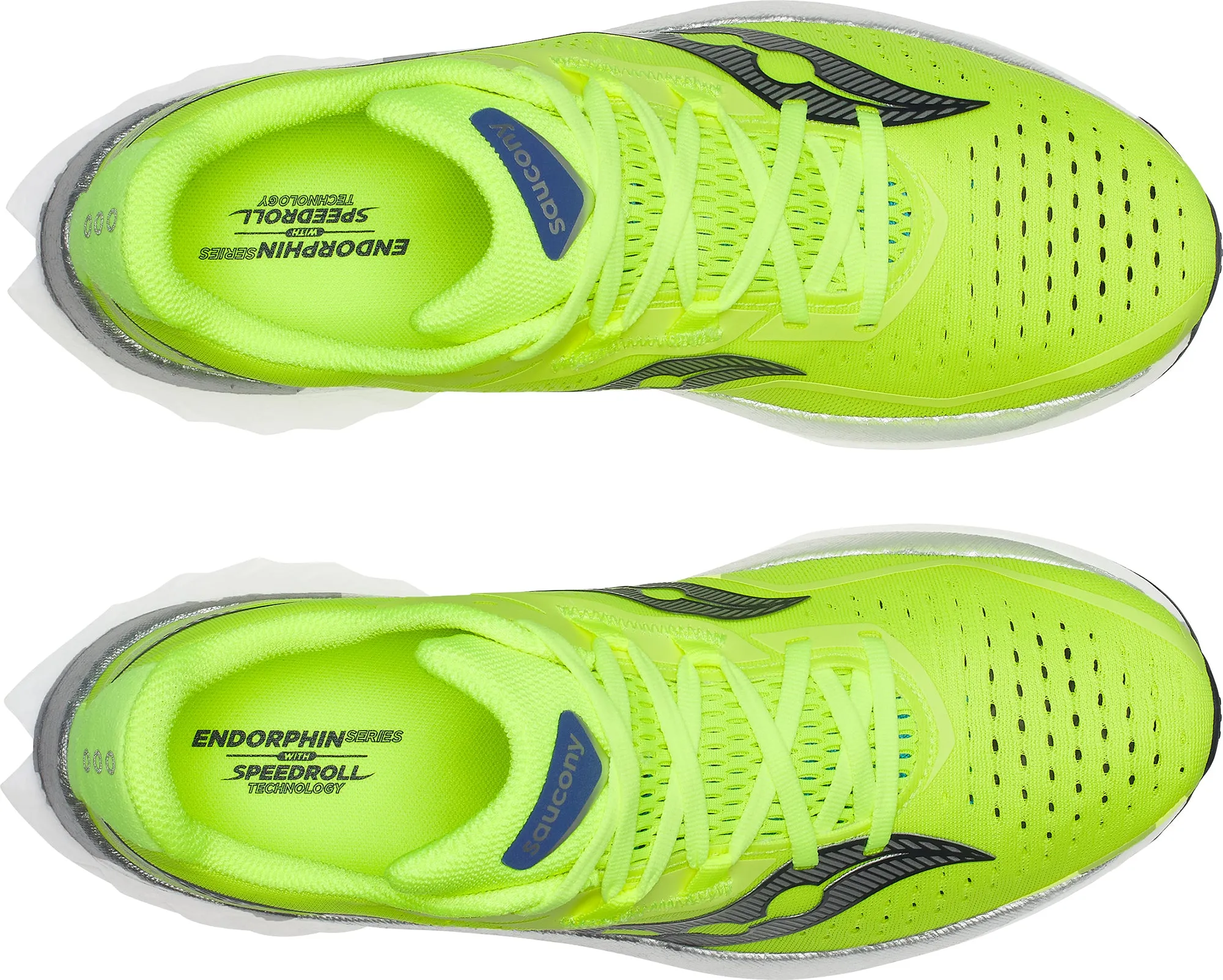 Chaussures de course Saucony Endorphin Speed 4 pour hommes - Jaune