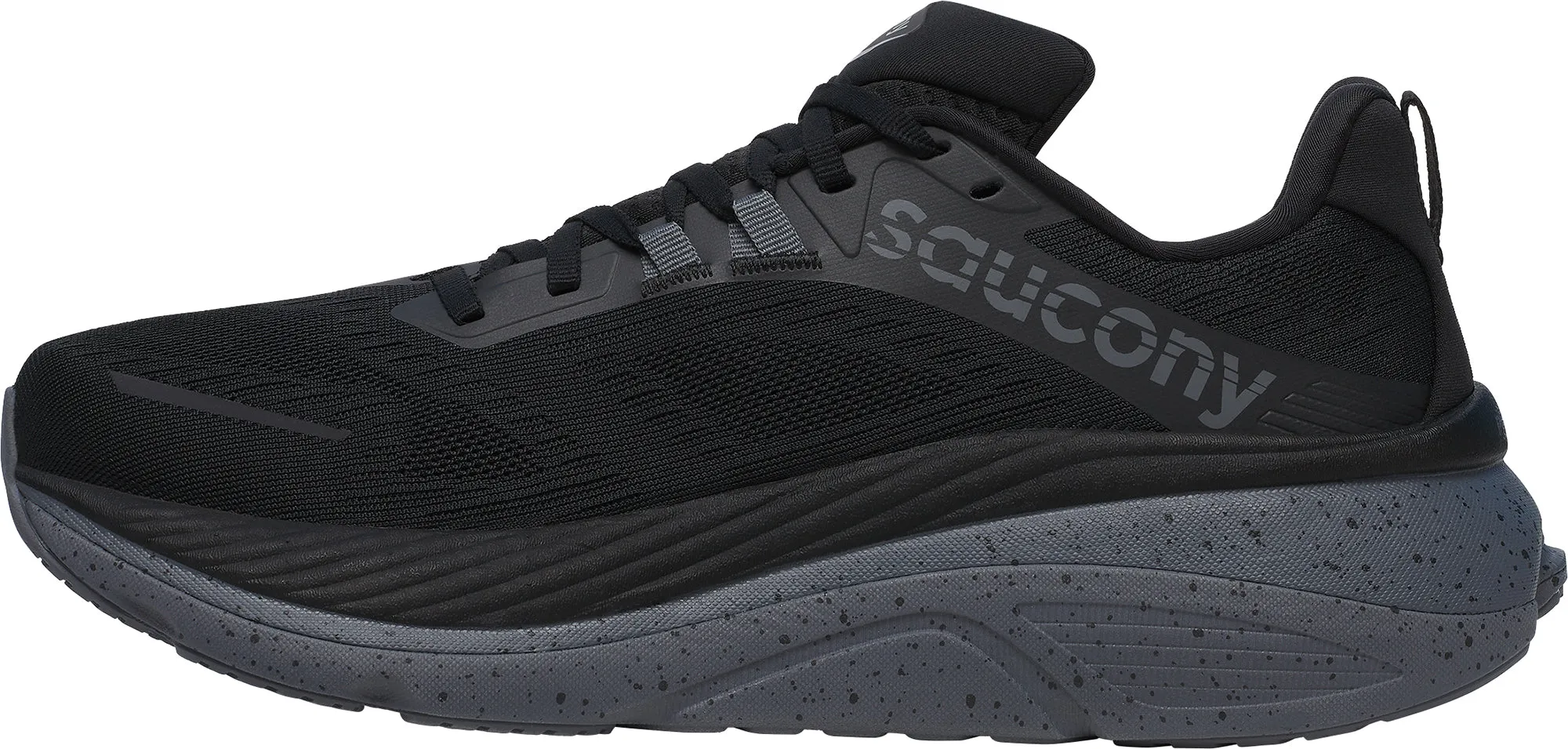 Chaussures de course Saucony Hurricane 24 pour hommes - Noir