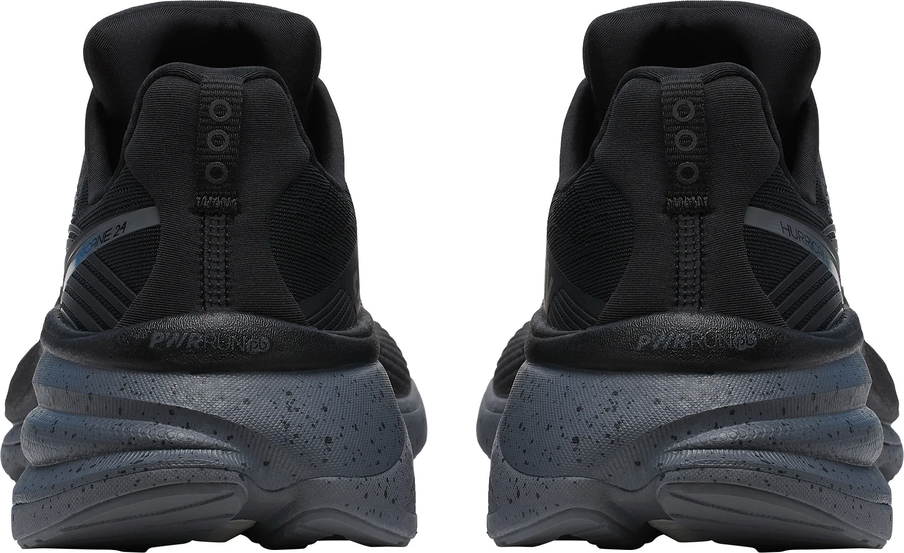 Chaussures de course Saucony Hurricane 24 pour hommes - Noir