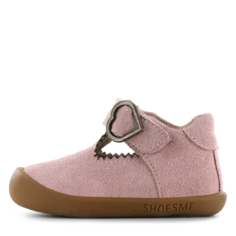 Shoesme : Bébé-Flex Rose Barrette-T (Daim)