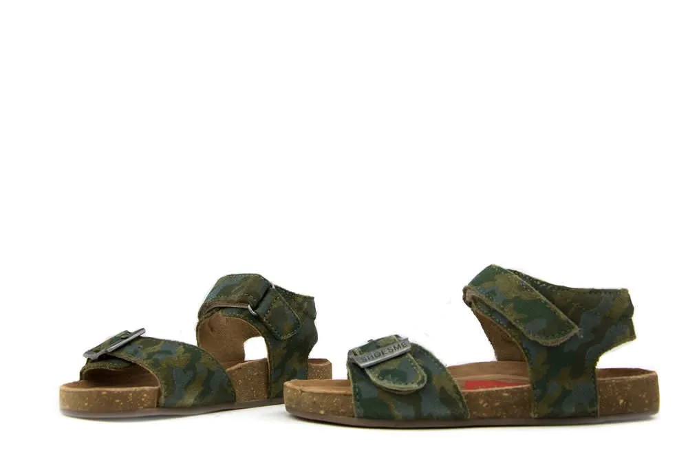 Shoesme : Sandales - Vert camouflage