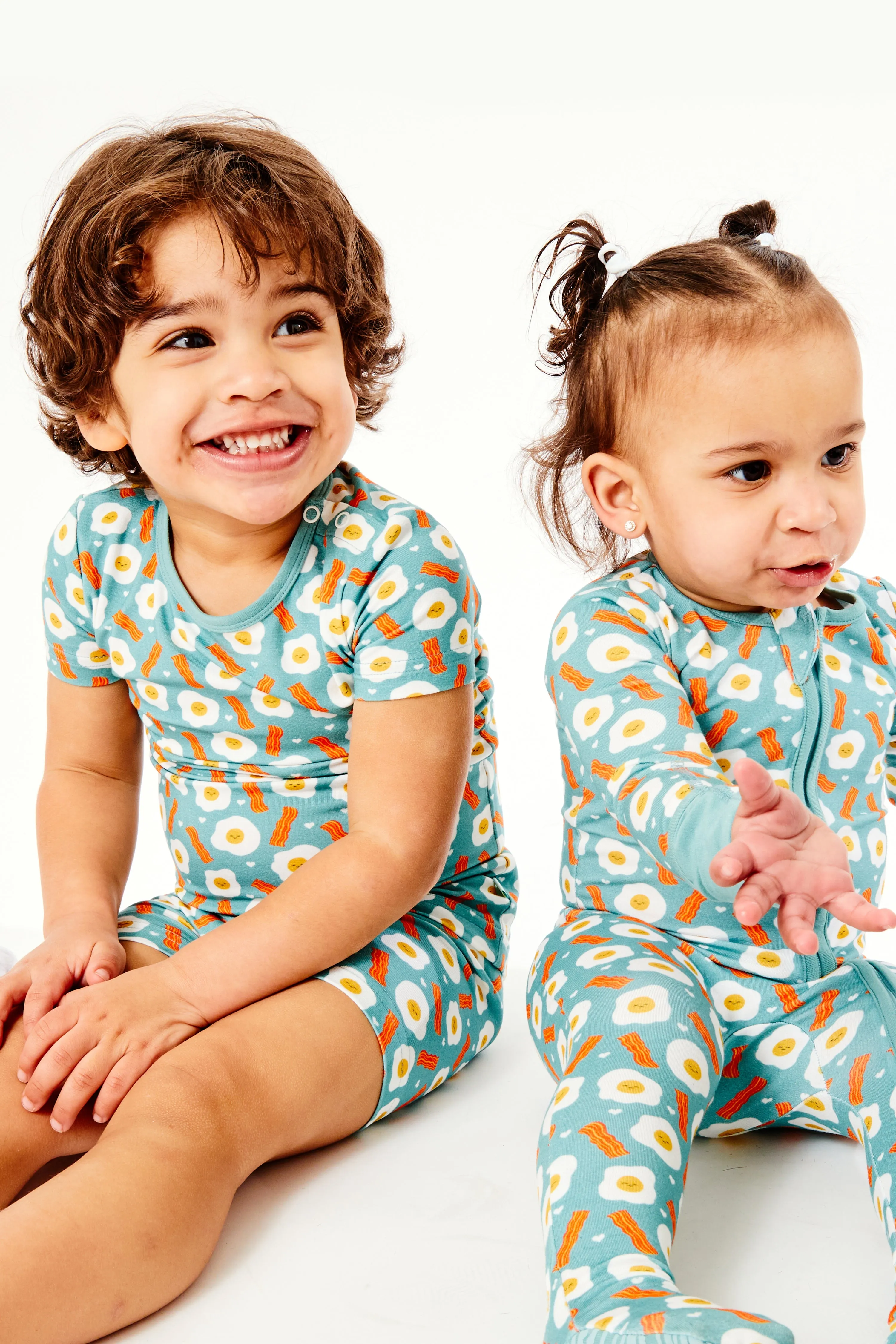 Pyjama Court - Bacon et Œufs BébéEnfant_Trèfle-Bébé-Enfant
