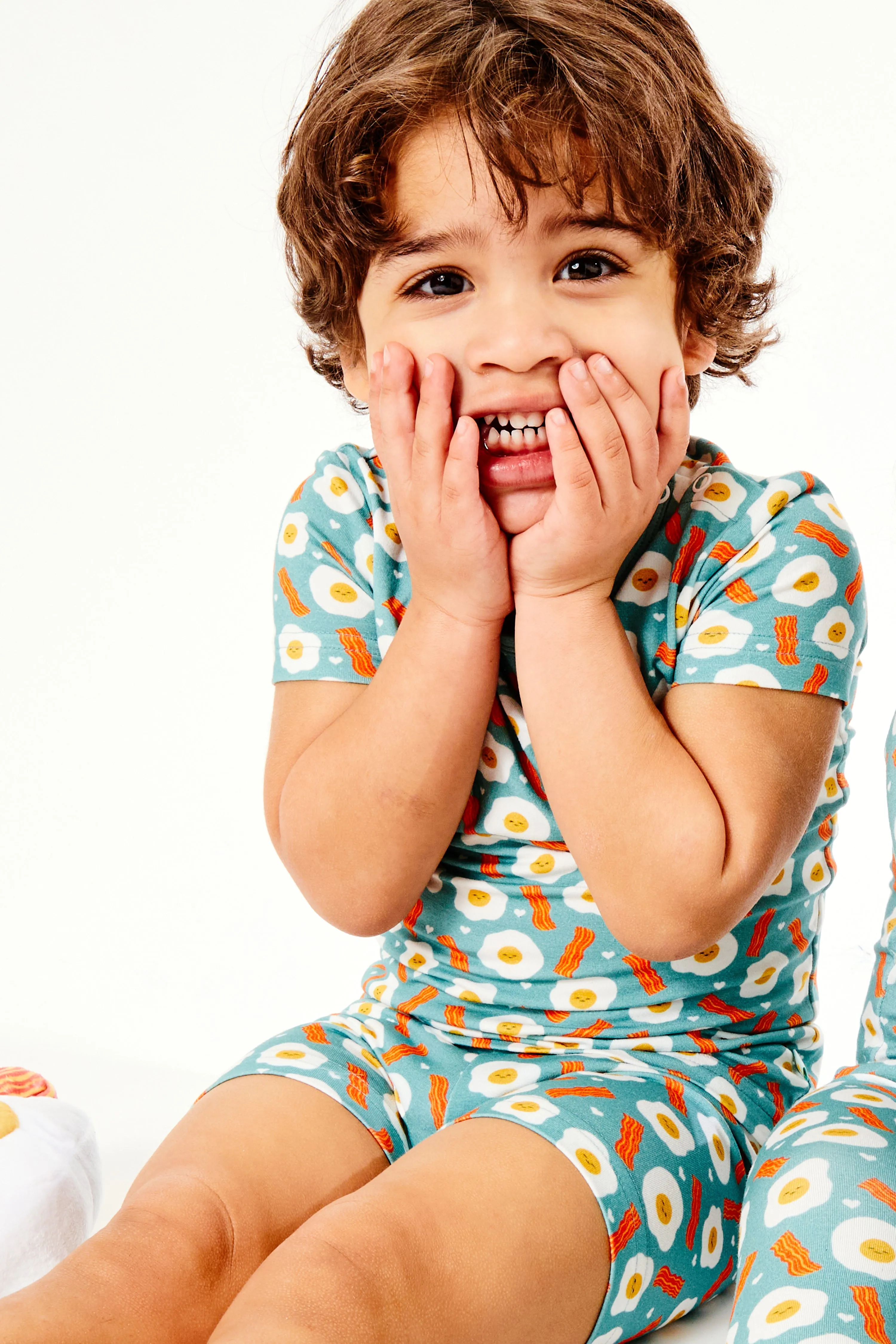 Pyjama Court - Bacon et Œufs BébéEnfant_Trèfle-Bébé-Enfant