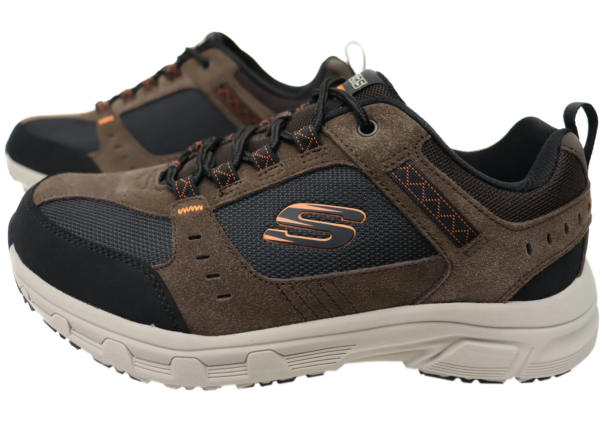 Skechers Chaussures Homme Confortables à Détente Large Fit Oak Canyon Extra Large