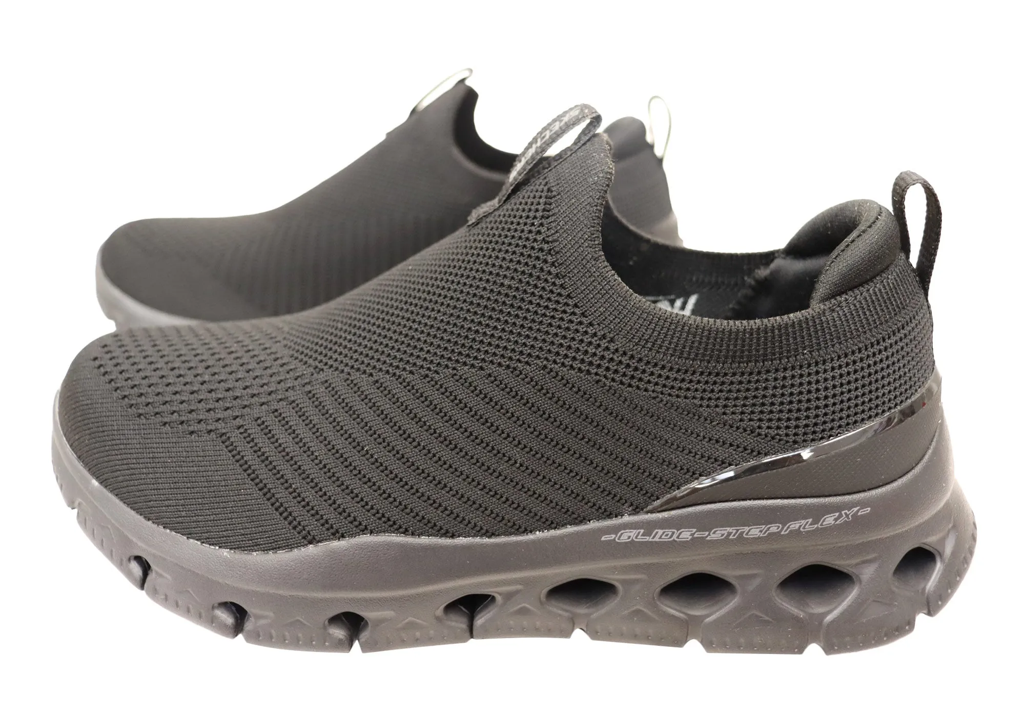 Skechers Chaussures Homme Glide Step Flex Confortables à Enfiler Skechers