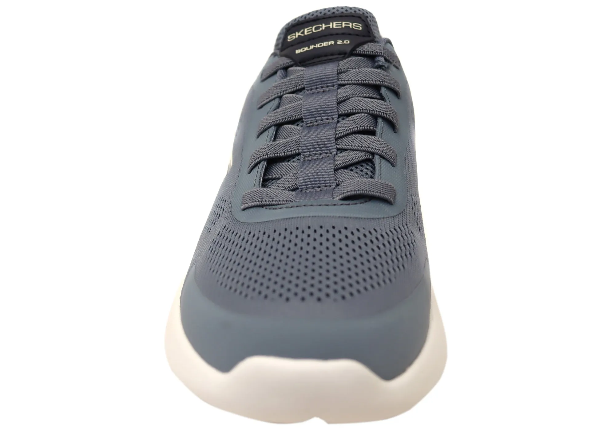 Skechers Chaussures Homme Slip-Ins Bounder 2.0 Émergé Confortables Slate